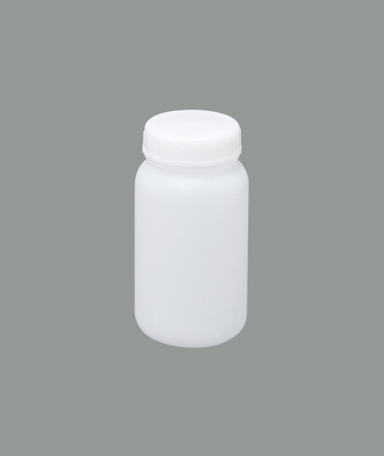 サンプラ ＰＥ広口瓶 ５００ｍＬ （１００本入） （1箱） 品番：02085C｜金物、部品