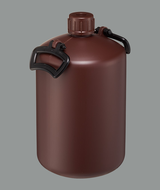 正角缶10ℓ カラー容器 正角缶ブラック（BK）（旧品番 2067） | 瑞穂化成工業株式会社